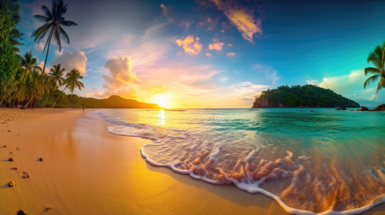 White beach – Mauritius travel